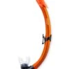 Two Bare Feet X-Dive Silicone Snorkel (Orange/Clear) 1 Two Bare Feet X-Dive Silicone Snorkel (Orange/Clear) -Glider Wetsuit Store 1 23 1