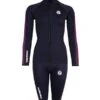 Two Bare Feet Womens Silicone Print Series 2.5mm Wetsuit Jacket & Shorts Set (Black/Raspberry) 2 Two Bare Feet Womens Silicone Print Series 2.5mm Wetsuit Jacket & Shorts Set (Black/Raspberry) -Glider Wetsuit Store 1 33