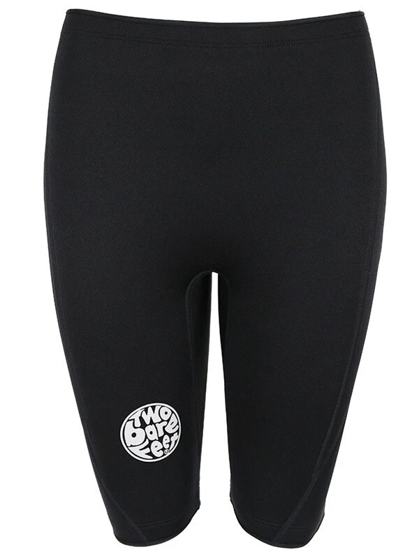 Two Bare Feet Womens Heritage 3mm Wetsuit Shorts (Black) 2 Two Bare Feet Womens Heritage 3mm Wetsuit Shorts (Black)