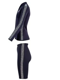 Two Bare Feet Womens Silicone Print Series 2.5mm Wetsuit Jacket & Shorts Set (Black/White) 13 Two Bare Feet Womens Silicone Print Series 2.5mm Wetsuit Jacket & Shorts Set (Black/White) -Glider Wetsuit Store 4 33