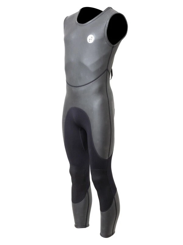 Two Bare Feet Enduro Sleeveless 2.5mm Mens Mesh Surf Suit (Black) 4 Two Bare Feet Enduro Sleeveless 2.5mm Mens Mesh Surf Suit (Black) - Image 2