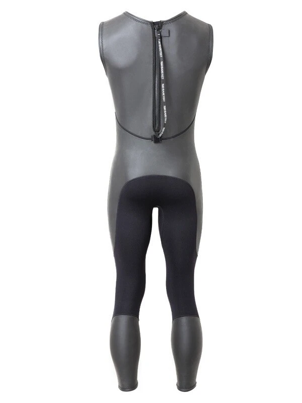 Two Bare Feet Enduro Sleeveless 2.5mm Mens Mesh Surf Suit (Black) 7 Two Bare Feet Enduro Sleeveless 2.5mm Mens Mesh Surf Suit (Black) - Image 5