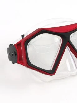 DiveSport Silicone Mask (Red / Clear) 13 DiveSport Silicone Mask (Red / Clear) -Glider Wetsuit Store divesport mask red 02