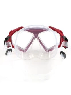 DiveSport Silicone Mask (Red / Clear) 12 DiveSport Silicone Mask (Red / Clear) -Glider Wetsuit Store divesport mask red 06