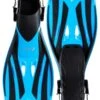 Two Bare Feet Adult Diving Fins (F52 Aqua) -Glider Wetsuit Store f52 aqua 4