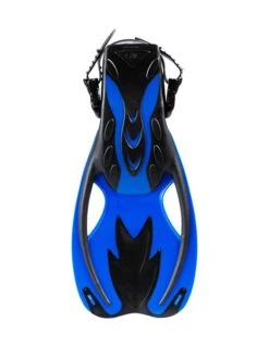 Two Bare Feet Childrens Diving Fins (F89 Blue) -Glider Wetsuit Store fins 89 blue 2