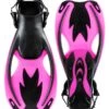 Two Bare Feet Childrens Diving Fins (F89 Pink) -Glider Wetsuit Store fins 89 pink 4