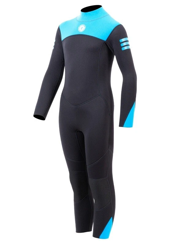 Two Bare Feet Glider 2.5mm Full Length Junior Wetsuit (Light Blue) 4 Two Bare Feet Glider 2.5mm Full Length Junior Wetsuit (Light Blue) - Image 2