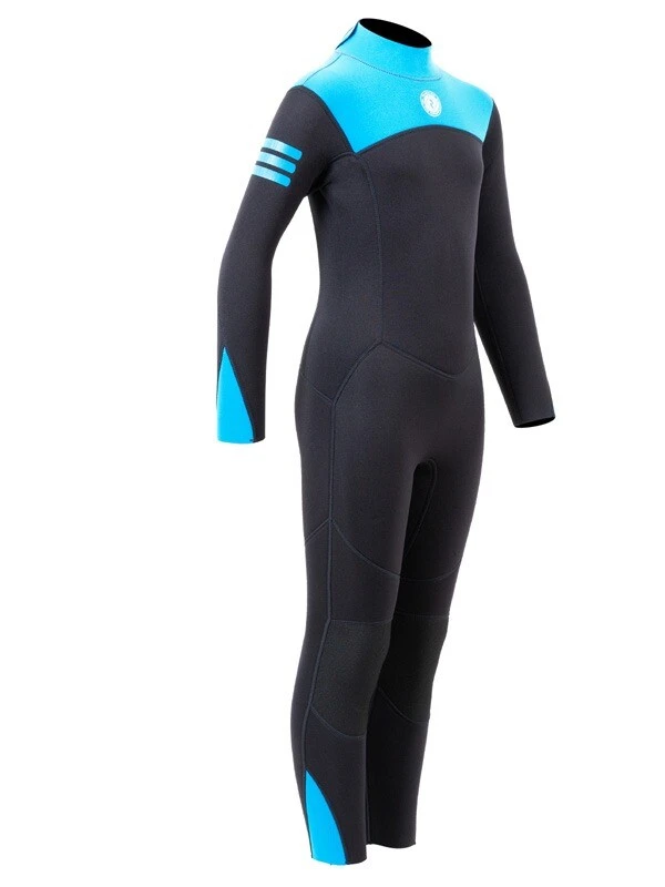 Two Bare Feet Glider 2.5mm Full Length Junior Wetsuit (Light Blue) 10 Two Bare Feet Glider 2.5mm Full Length Junior Wetsuit (Light Blue) - Image 8