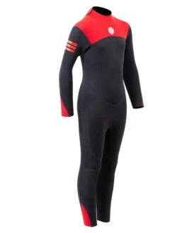 Two Bare Feet Glider 2.5mm Full Length Junior Wetsuit (Red) -Glider Wetsuit Store glider 2021 red 8