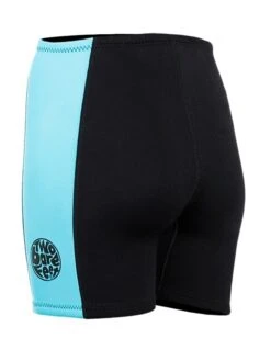 Two Bare Feet Womens Harmony 3mm Wetsuit Shorts (Black/Mint) 13 Two Bare Feet Womens Harmony 3mm Wetsuit Shorts (Black/Mint) -Glider Wetsuit Store harmony shorts black mint 4