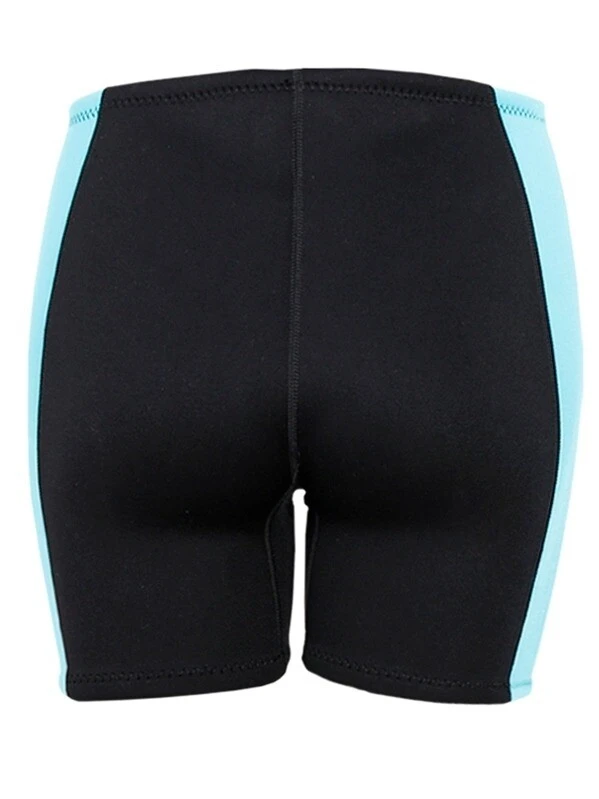 Two Bare Feet Womens Harmony 3mm Wetsuit Shorts (Black/Mint) 7 Two Bare Feet Womens Harmony 3mm Wetsuit Shorts (Black/Mint) - Image 5