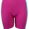 Two Bare Feet Womens Harmony 3mm Wetsuit Shorts (Raspberry / Aqua) 1 Two Bare Feet Womens Harmony 3mm Wetsuit Shorts (Raspberry / Aqua) -Glider Wetsuit Store harmony shorts raspberry mint 1