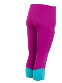 Two Bare Feet Womens Harmony 3mm Capri Wetsuit Pants (Raspberry / Aqua) -Glider Wetsuit Store harmony capri pants mint raspberry 6
