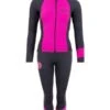 Two Bare Feet Harmony 3mm Jacket & Capri Pants Set (Black/Raspberry) 2 Two Bare Feet Harmony 3mm Jacket & Capri Pants Set (Black/Raspberry) -Glider Wetsuit Store harmony jacket and pants set rasp 1 1