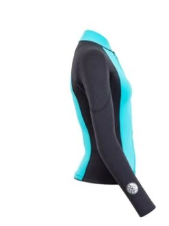 Two Bare Feet Womens Harmony 3mm Long Sleeve Wetsuit Jacket (Mint / Black) 16 Two Bare Feet Womens Harmony 3mm Long Sleeve Wetsuit Jacket (Mint / Black) -Glider Wetsuit Store harmony jacket aqua 7 1