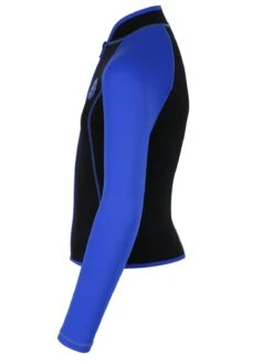 Two Bare Feet Mens Heritage Pursuit 3mm Wetsuit Jacket (Blue / Black) -Glider Wetsuit Store junior heritage pursuit wetsuit jacked blue.black 3