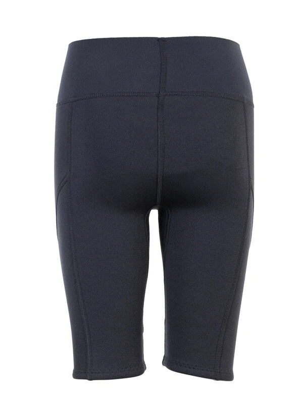 Two Bare Feet Junior Aspect 2.5mm Back Zip Jacket & Shorts Set (Black/Grey Stripes) - Image 8