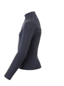 Two Bare Feet Junior Aspect Fleece Lined Zipless Thermal 2.5mm Superstretch Wetsuit Top (Black) -Glider Wetsuit Store kids aspect fleece lined thermal top black 3