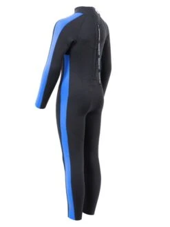 Two Bare Feet Flare 2.5mm Junior Superstretch Wetsuit (Blue) -Glider Wetsuit Store kids flare full blue 4 2