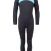 Two Bare Feet Flare 2.5mm Junior Superstretch Wetsuit (Mint) -Glider Wetsuit Store kids flare full mint 1