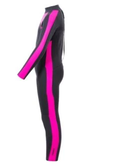 Two Bare Feet Flare 2.5mm Junior Superstretch Wetsuit (Raspberry) -Glider Wetsuit Store kids flare full raspberry 3