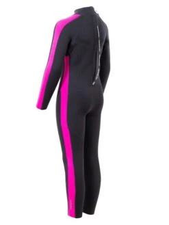 Two Bare Feet Flare 2.5mm Junior Superstretch Wetsuit (Raspberry) -Glider Wetsuit Store kids flare full raspberry 4