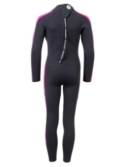 Two Bare Feet Flare 2.5mm Junior Superstretch Wetsuit (Raspberry) -Glider Wetsuit Store kids flare full raspberry 5