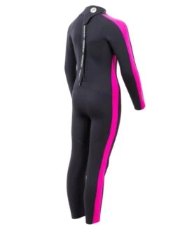 Two Bare Feet Flare 2.5mm Junior Superstretch Wetsuit (Raspberry) -Glider Wetsuit Store kids flare full raspberry 6