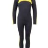 Two Bare Feet Flare 2.5mm Junior Superstretch Wetsuit (Yellow) -Glider Wetsuit Store kids flare full yellow 1