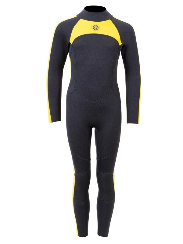 Two Bare Feet Flare 2.5mm Junior Superstretch Wetsuit (Yellow) 3 Two Bare Feet Flare 2.5mm Junior Superstretch Wetsuit (Yellow)