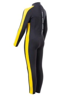 Two Bare Feet Flare 2.5mm Junior Superstretch Wetsuit (Yellow) 14 Two Bare Feet Flare 2.5mm Junior Superstretch Wetsuit (Yellow) -Glider Wetsuit Store kids flare full yellow 4