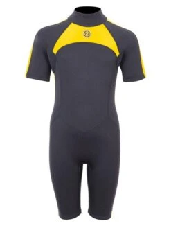 Two Bare Feet Flare 2.5mm Junior Shorty Superstretch Wetsuit (Yellow)
