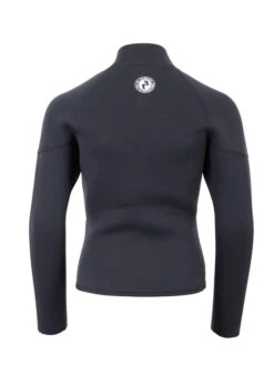 Two Bare Feet Junior Perspective Full Zip 2.5mm Wetsuit Jacket (Black) -Glider Wetsuit Store kids perspective full zip jacket black 5