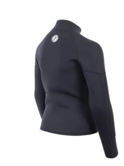 Two Bare Feet Junior Perspective Full Zip 2.5mm Wetsuit Jacket (Black) -Glider Wetsuit Store kids perspective full zip jacket black 6