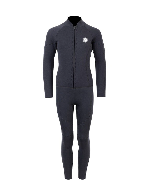 Two Bare Feet Junior Perspective Full Zip 2.5mm Wetsuit Jacket And Pants Set (Black) 3 Two Bare Feet Junior Perspective Full Zip 2.5mm Wetsuit Jacket And Pants Set (Black)