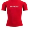 Two Bare Feet Junior "Logo" Short Sleeve Rash Vest (Red)