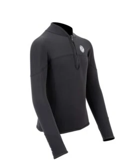 Two Bare Feet Junior Thermal Quarter Zip Watersports Fleece 17 Two Bare Feet Junior Thermal Quarter Zip Watersports Fleece -Glider Wetsuit Store kids thermal quarter zip watersports fleece black 8