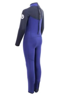Two Bare Feet Thunderclap 5/4mm Junior Winter Wetsuit (Navy) -Glider Wetsuit Store kids thunderclap full 4.3 wetsuit navy 4