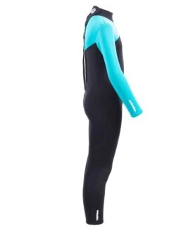 Two Bare Feet Thunderclap 2.5mm Junior Wetsuit (Aqua / Black) -Glider Wetsuit Store kids thunderclap full wetsuit aqua 7