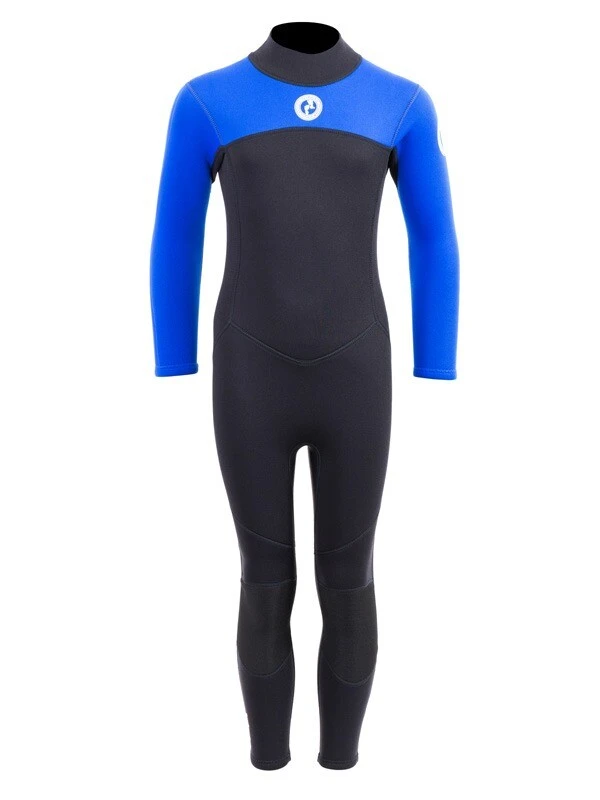 Two Bare Feet Thunderclap 2.5mm Junior Wetsuit (Blue / Black) 3 Two Bare Feet Thunderclap 2.5mm Junior Wetsuit (Blue / Black)