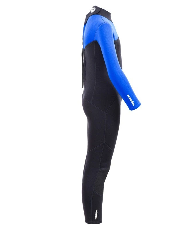 Two Bare Feet Thunderclap 2.5mm Junior Wetsuit (Blue / Black) 9 Two Bare Feet Thunderclap 2.5mm Junior Wetsuit (Blue / Black) - Image 7