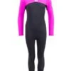 Two Bare Feet Thunderclap 2.5mm Junior Wetsuit (Pink / Black) -Glider Wetsuit Store kids thunderclap full wetsuit pink 1 1