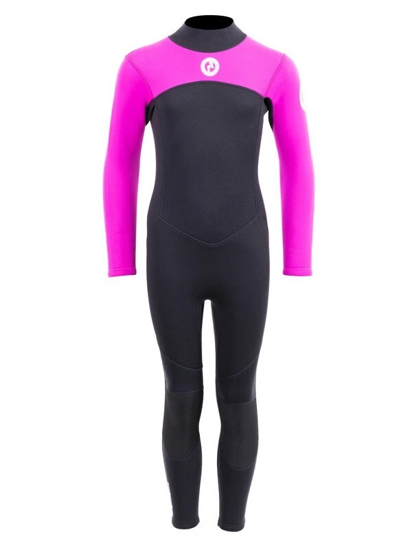 Two Bare Feet Thunderclap 2.5mm Junior Wetsuit (Pink / Black) 3 Two Bare Feet Thunderclap 2.5mm Junior Wetsuit (Pink / Black)