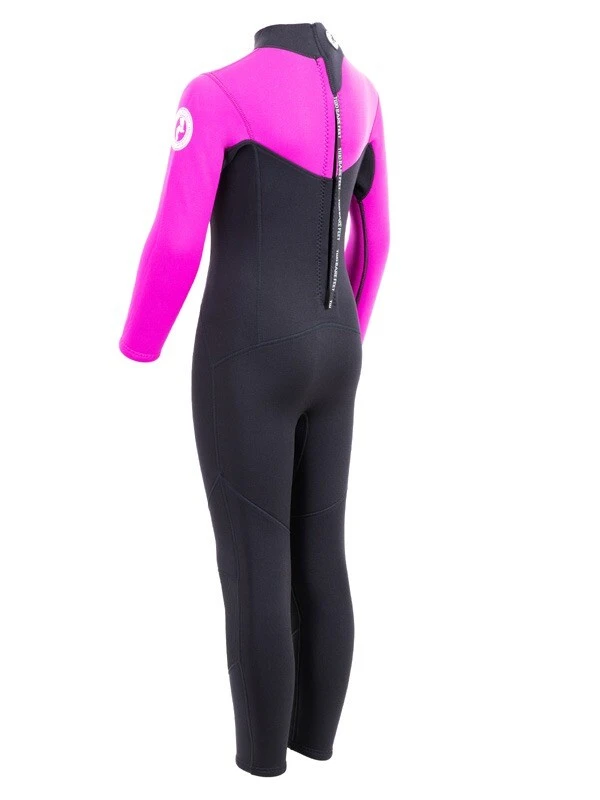 Two Bare Feet Thunderclap 2.5mm Junior Wetsuit (Pink / Black) 6 Two Bare Feet Thunderclap 2.5mm Junior Wetsuit (Pink / Black) - Image 4