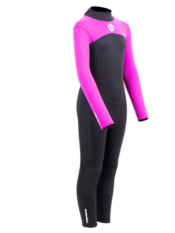 Two Bare Feet Thunderclap 2.5mm Junior Wetsuit (Pink / Black) 10 Two Bare Feet Thunderclap 2.5mm Junior Wetsuit (Pink / Black) - Image 8