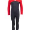 Two Bare Feet Thunderclap 2.5mm Junior Wetsuit (Red / Black) -Glider Wetsuit Store kids thunderclap full wetsuit red 1 1