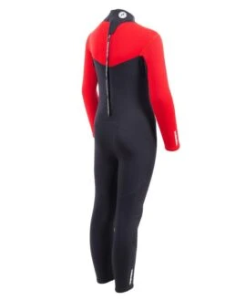 Two Bare Feet Thunderclap 2.5mm Junior Wetsuit (Red / Black) -Glider Wetsuit Store kids thunderclap full wetsuit red 6 1