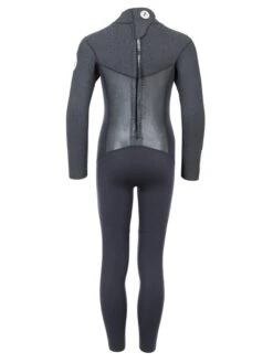 Two Bare Feet Thunderclap Pro 3/2mm Junior Wetsuit (Black / Dark Grey) -Glider Wetsuit Store kids thunderclap pro dark grey 5