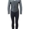 Two Bare Feet Thunderclap Pro 5/4mm Junior Winter Wetsuit (Black / Delta Grey) -Glider Wetsuit Store kids thunderclap pro 4.3 grey 1 2